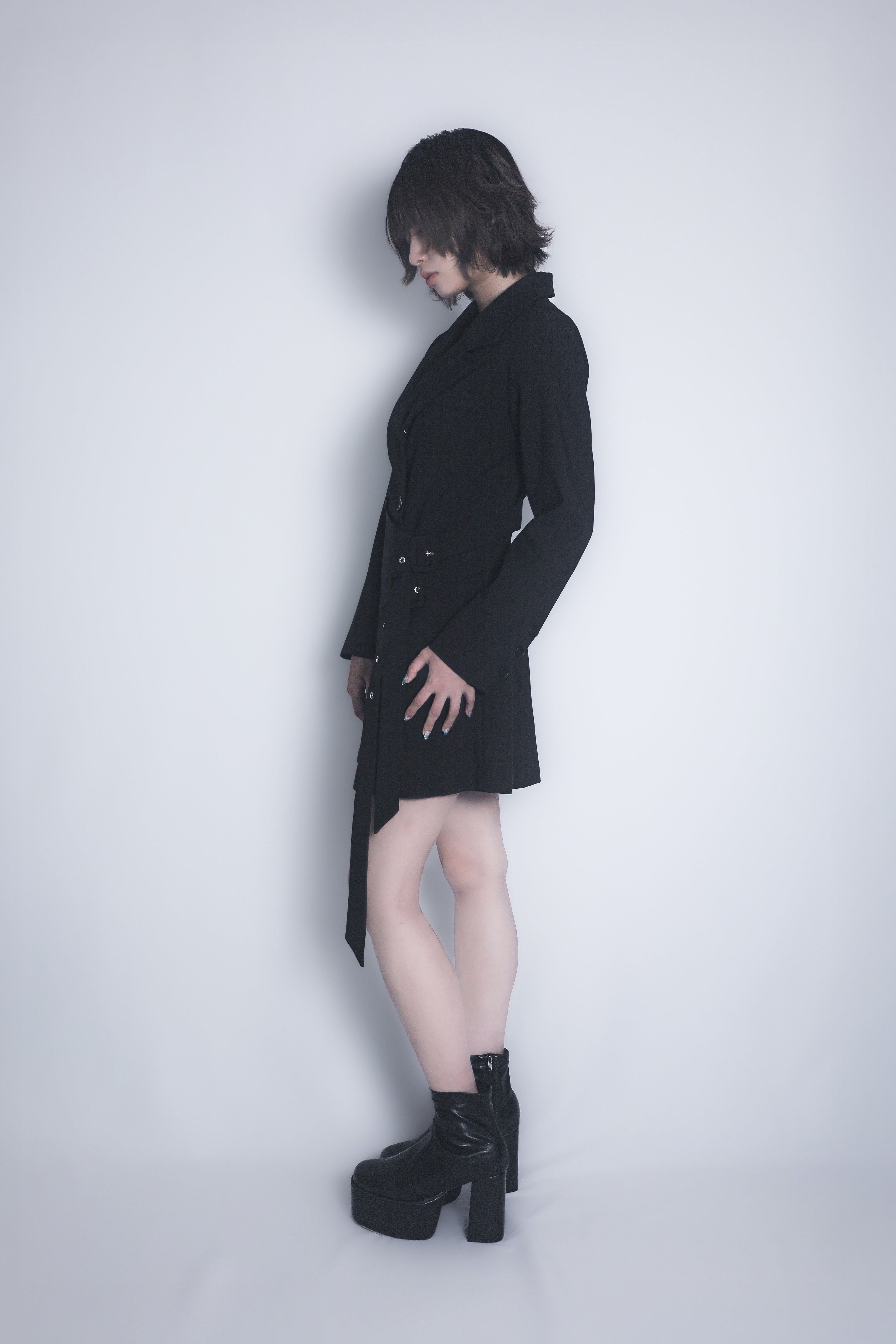 ジャケットワンピース