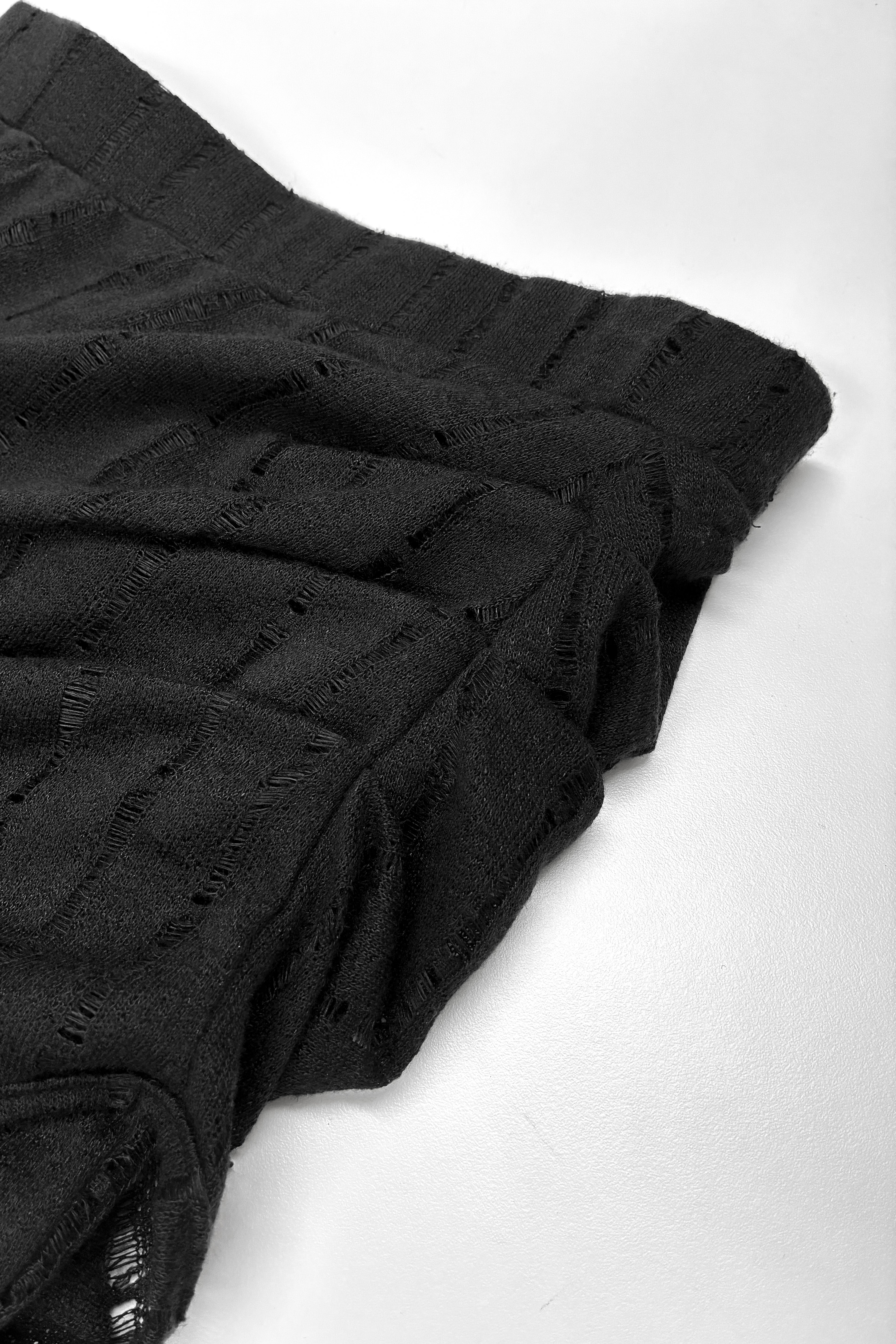 ニットフレアパンツ