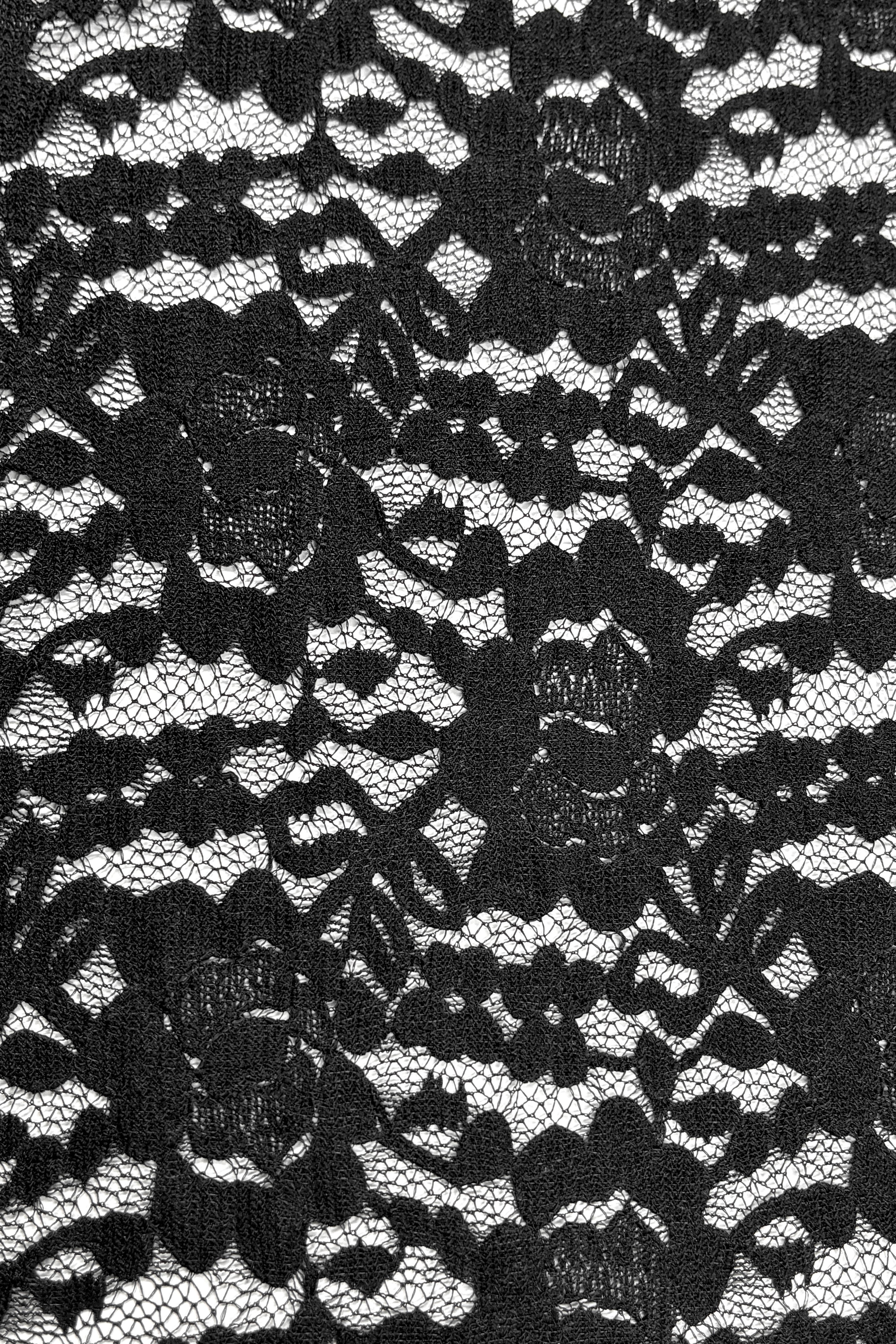 レースデザインロングスカート