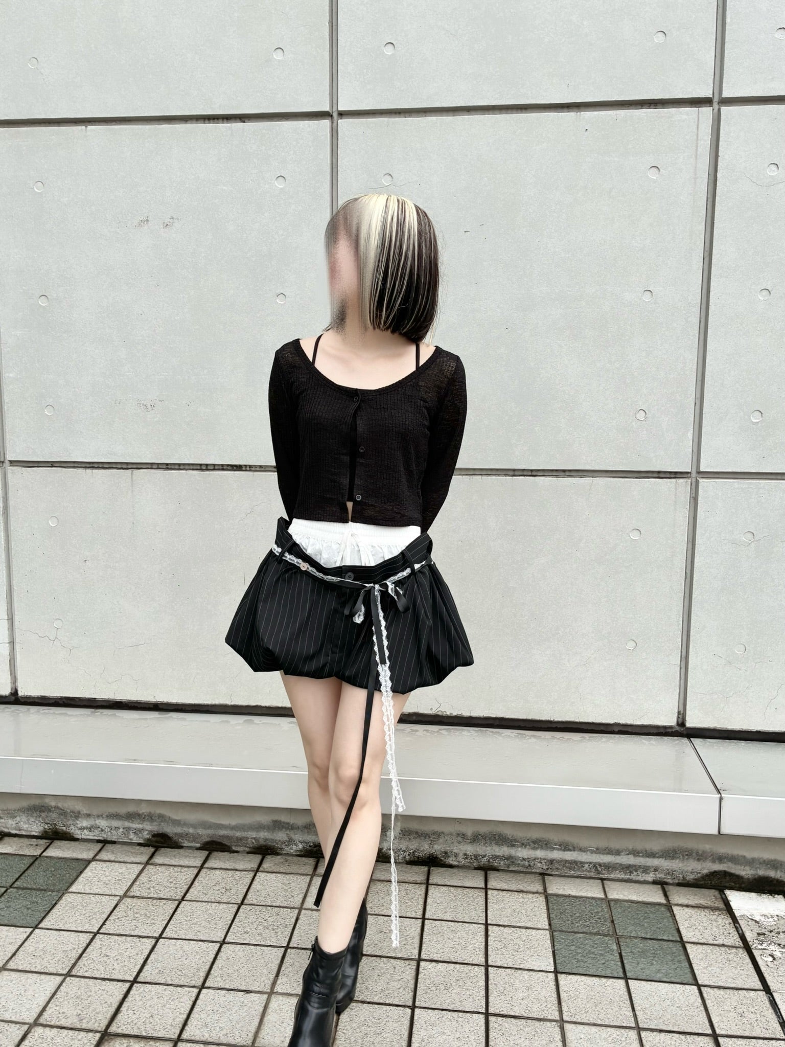 レイヤードスカート