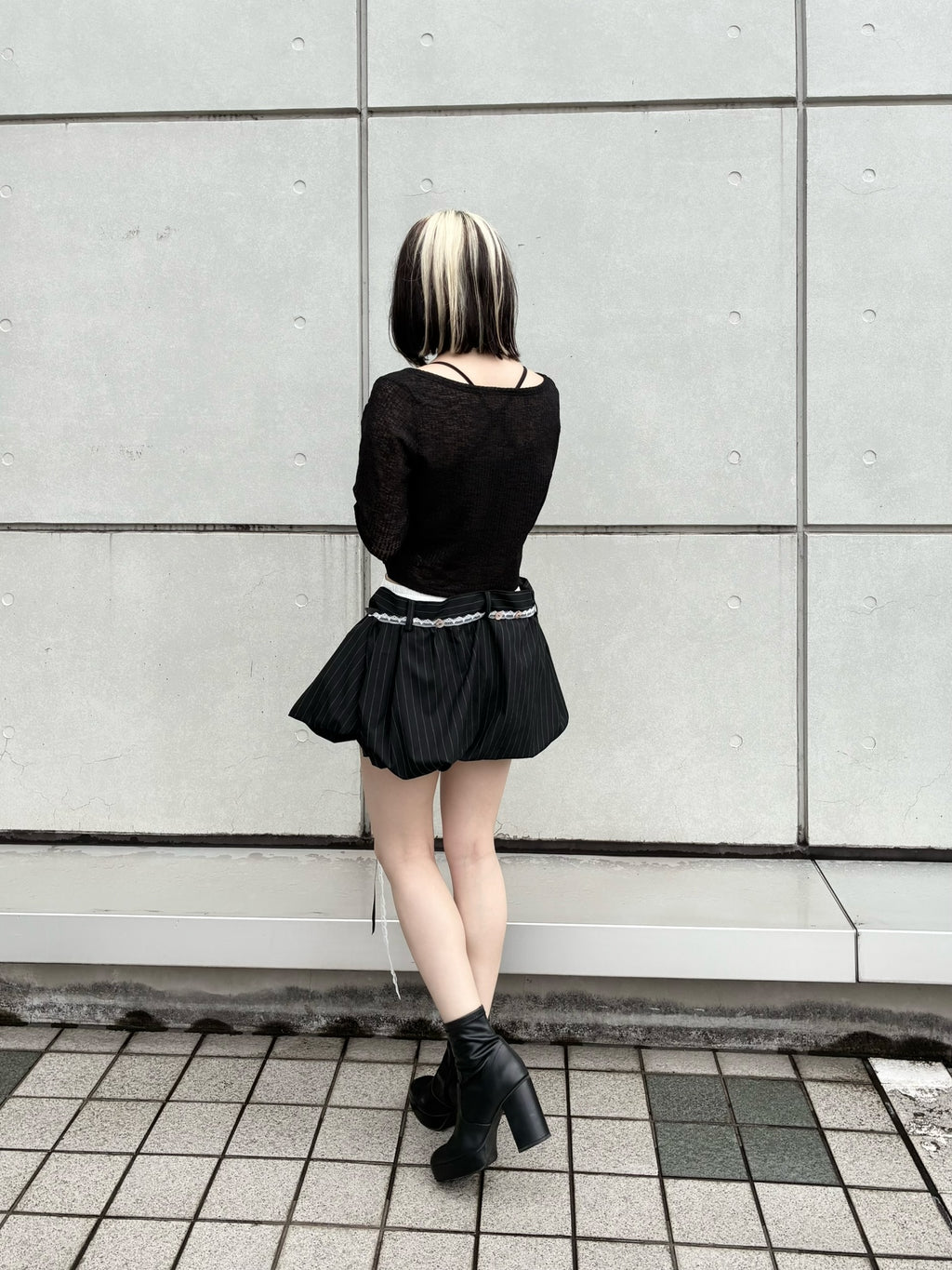 レイヤードスカート